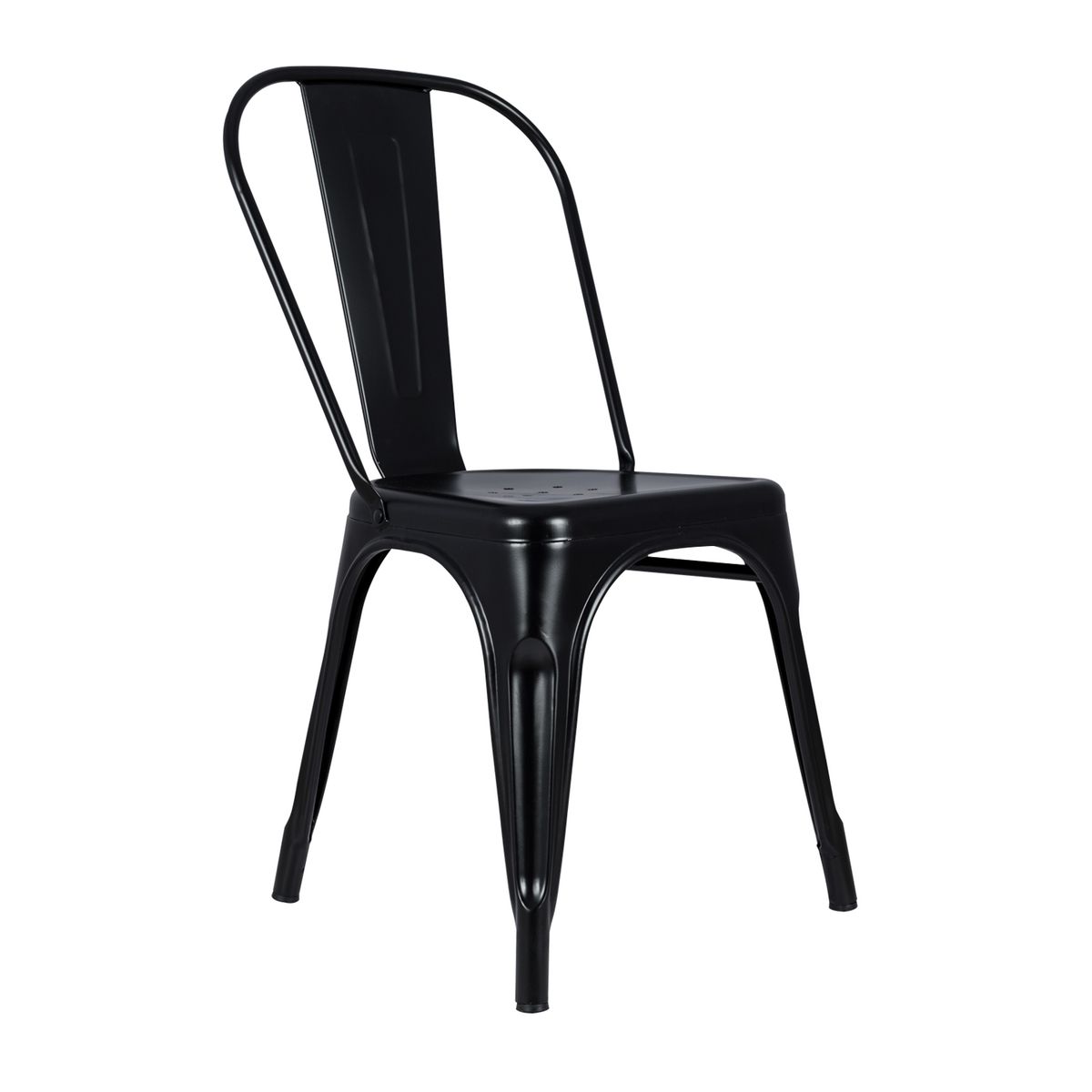 BOKAN - Silla de Diseño Tolix París Negro