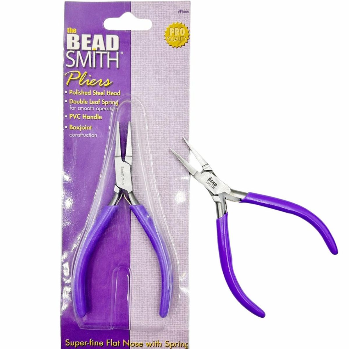 GENERICO - Pinza Para Bisutería Punta Cuadrada Fina Beadsmith Pl666