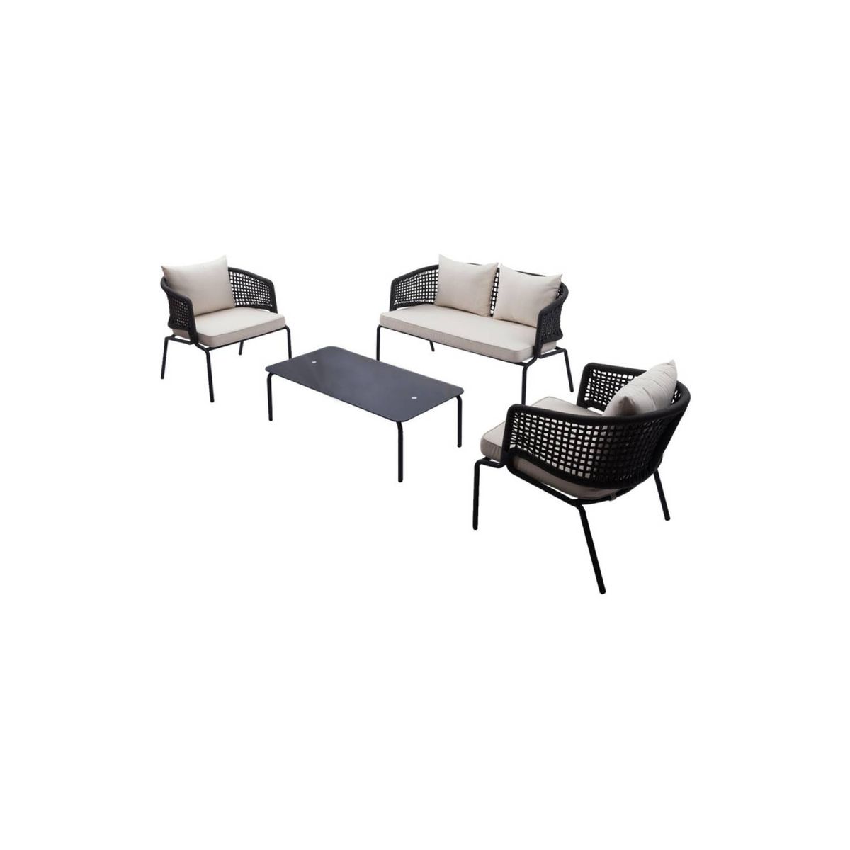 BOKAN - Juego de Living de Terraza Veneto