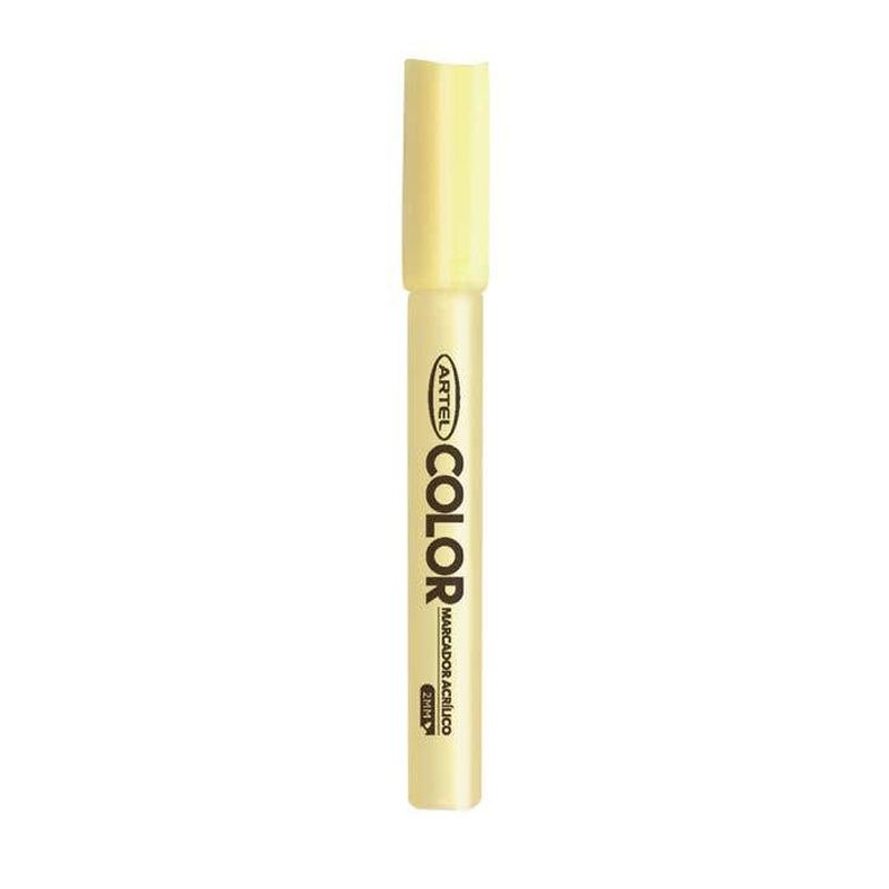 ARTEL - Marcador Acrilico Artel 2mm Marfil ARTEL
