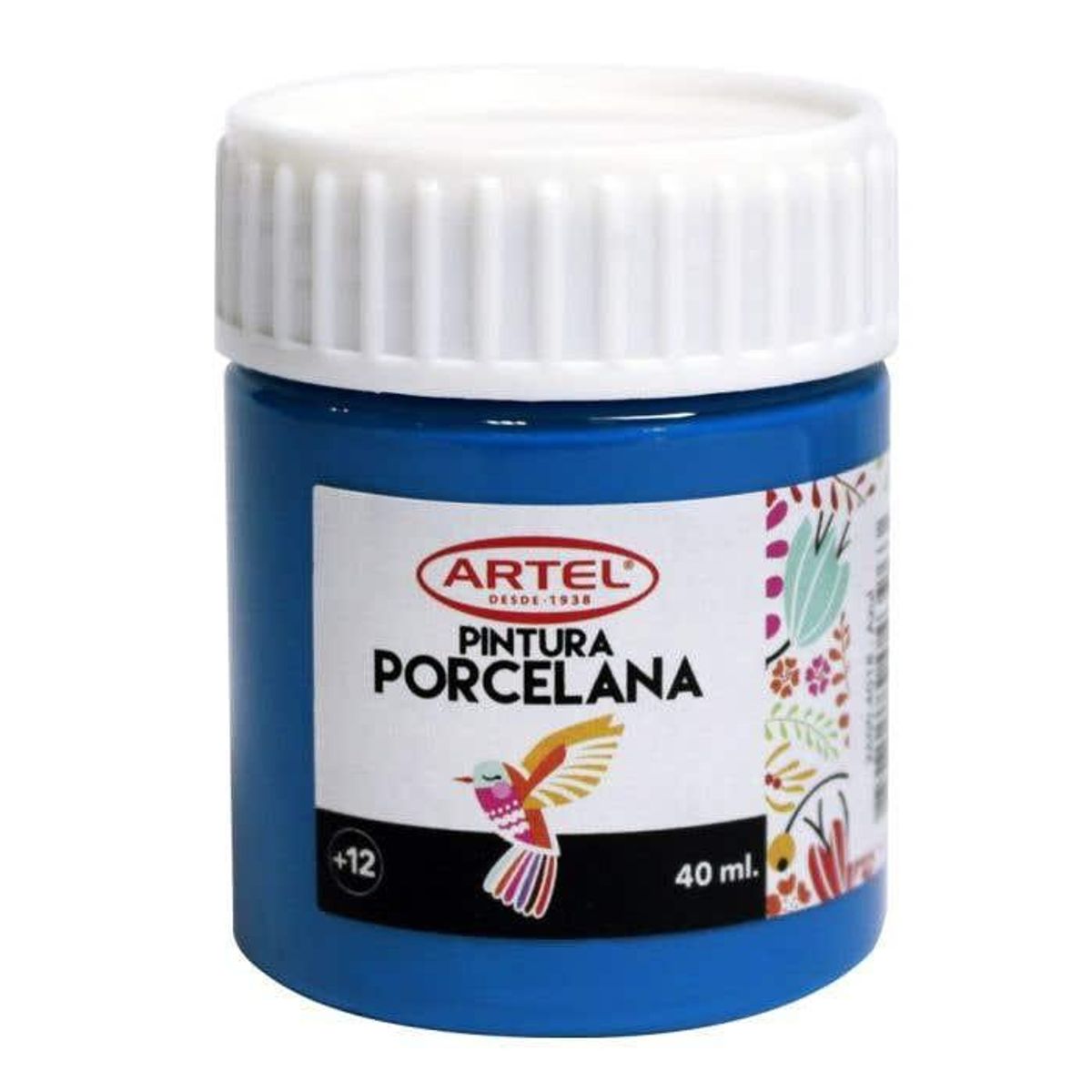 ARTEL - Fco 40ml Pintura Porcelana Azul ARTEL