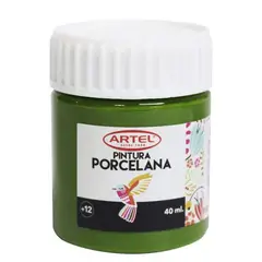 ARTEL - Fco 40ml Pintura Porcelana Verde