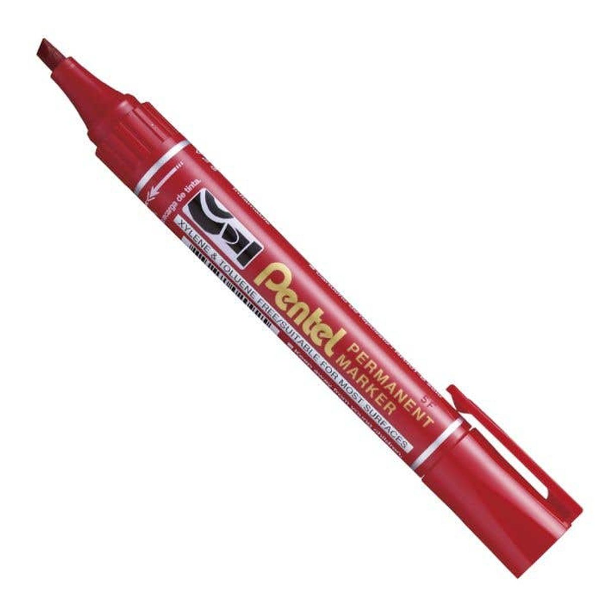 PENTEL - Marcador permanente PENTEL N460 rojo bis PENTEL