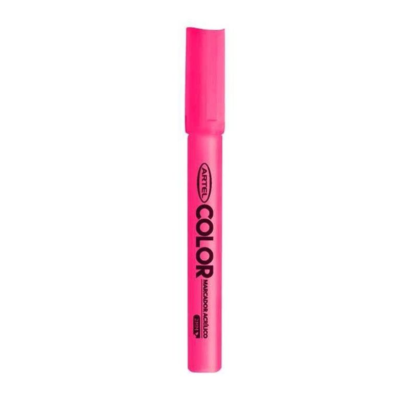 ARTEL - Marcador Acrilico Artel 1mm Fluor Rosa
