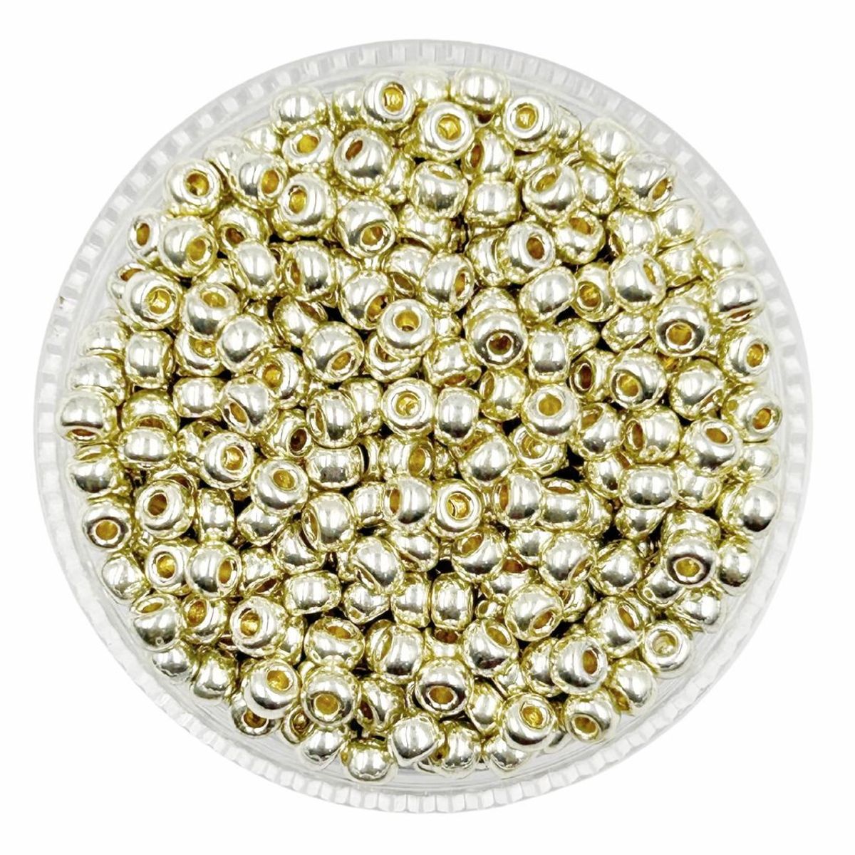 GENERICO - Rocallas Miyuki Duracoat 8/0 20gr - Plateado - Talla Única