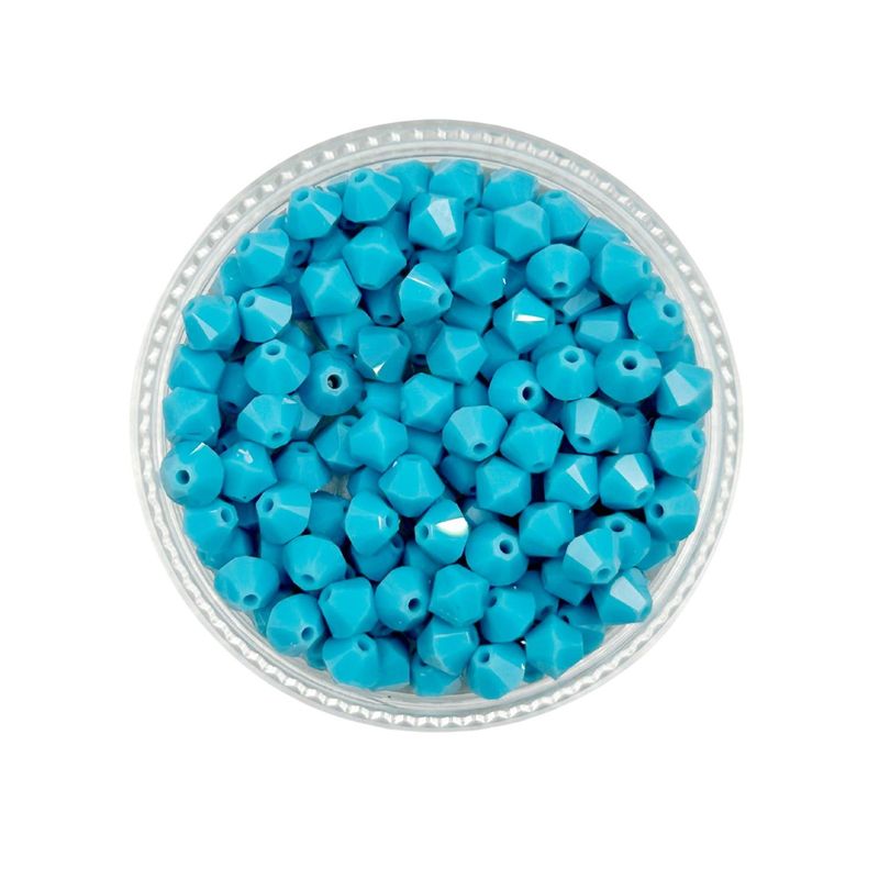 GENERICO - Set De 5 Docenas De Cristal De Swaroski 4 Mm - Turquesa
