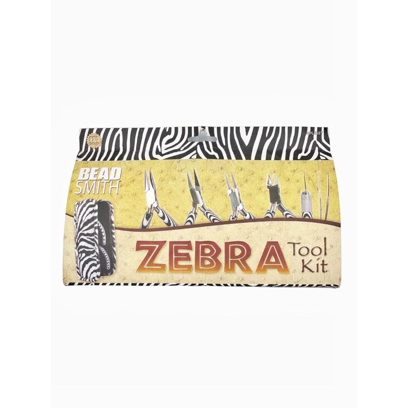 GENERICO - Estuche De Herramientas Para Bisuteria Zebra Beadsmith