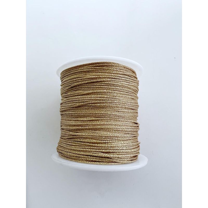 GENERICO - Rollo De Hilo Chino De 1 Mm 100 Metros - Dorado