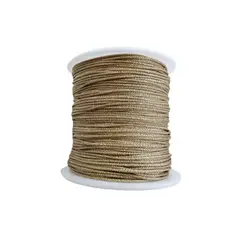 GENERICO - Rollo De Hilo Chino De 1 Mm 100 Metros - Dorado