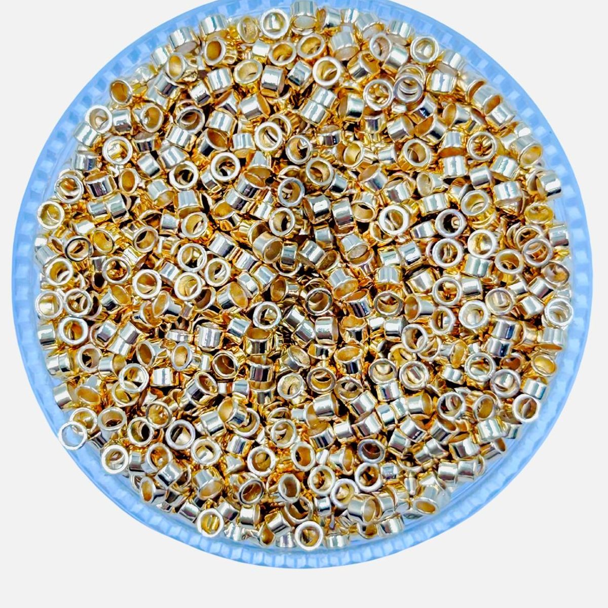 GENERICO - Grapas De Tapanudos Para Bisutería De Baño De Oro 5gr - Dorado