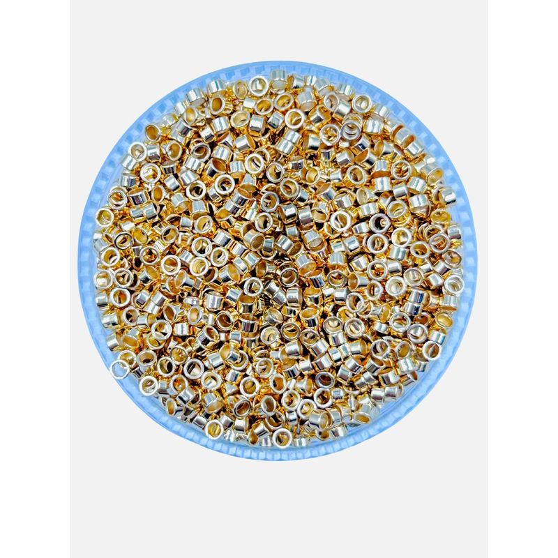 GENERICO - Grapas De Tapanudos Para Bisutería De Baño De Oro 5gr - Dorado