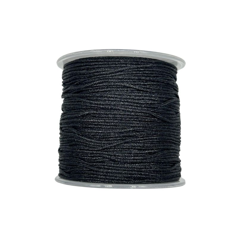 GENERICO - Rollo De Hilo Chino De 0.8mm 100 Metros - Negro