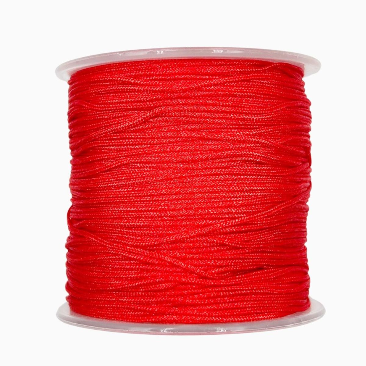 GENERICO - Rollo De Hilo Chino De 0.8mm 100 Metros - Rojo