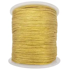 GENERICO - Rollo De Hilo Chino De 0.8mm 100 Metros - Dorado - Talla Única