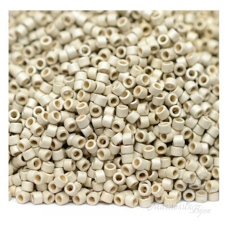 GENERICO - Delicas Miyuki Duracoat 11/0 5gr - Plateado