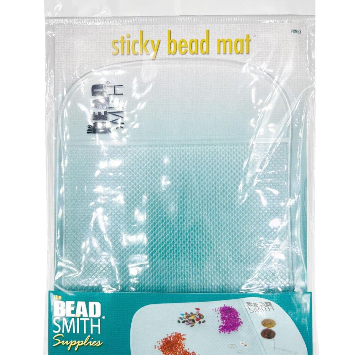 GENERICO - Alfombra Adhesiva De Cuentas 7,5 X 5,5 Pulgadas Bms3