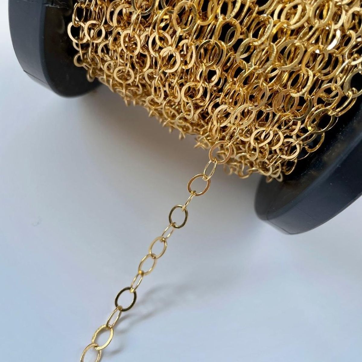 GENERICO - Cadena De Eslabones Con Baño De Oro 18k Ac8847