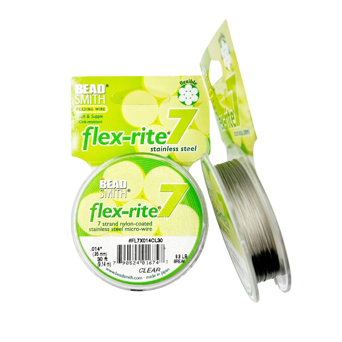 GENERICO - Hilo De Acero Para Piedras Flexrite 7 Hilos 9.14m - Plateado