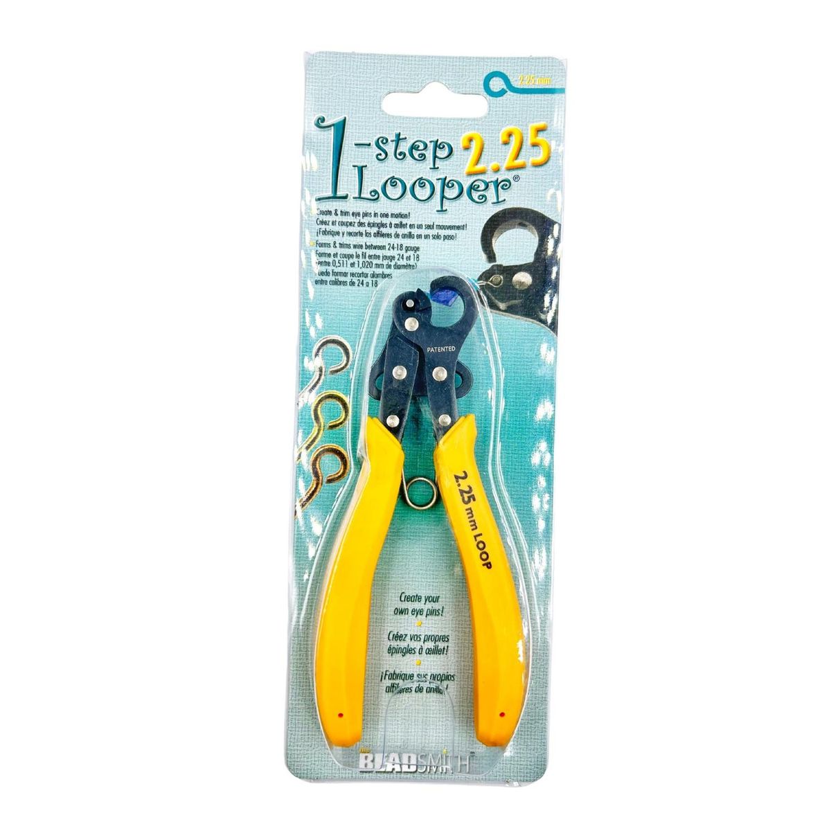 GENERICO - Pinza Para Realizar Alfiler Y Vástago 1 Step Looper Plloop3 - Amarillo