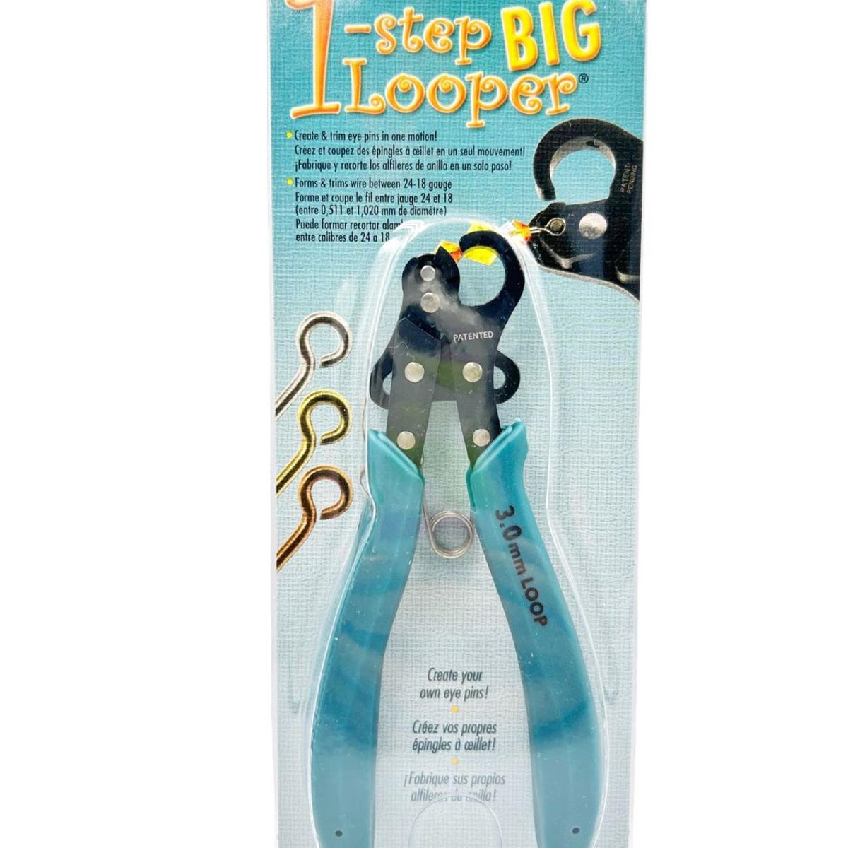 GENERICO - Pinza Para Realizar Alfiler Y Vástago 1 Step Looper Plloop3 - Azul