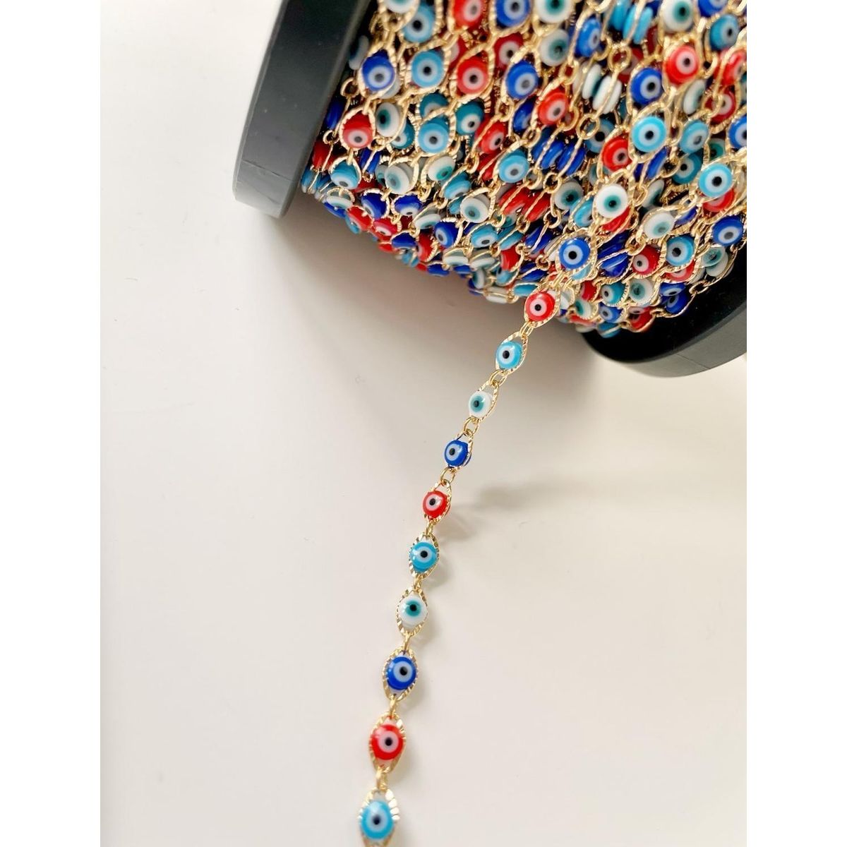 GENERICO - Cadenas De Ojos Turcos Con Baño De Oro - Dorado