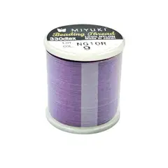 GENERICO - Hilo Profesional Para Mostacillas Calibradas Marca Miyuki - Violeta