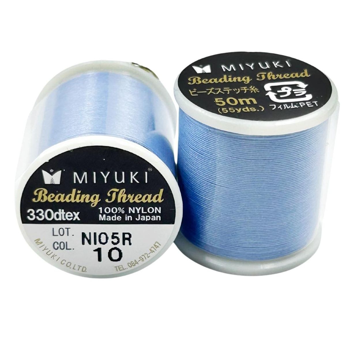 GENERICO - Hilo Profesional Para Mostacillas Calibradas Marca Miyuki - Azul