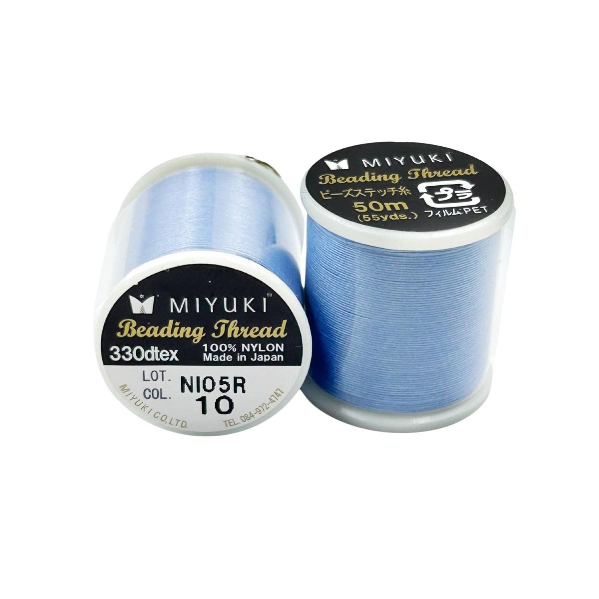 GENERICO - Hilo Profesional Para Mostacillas Calibradas Marca Miyuki - Azul