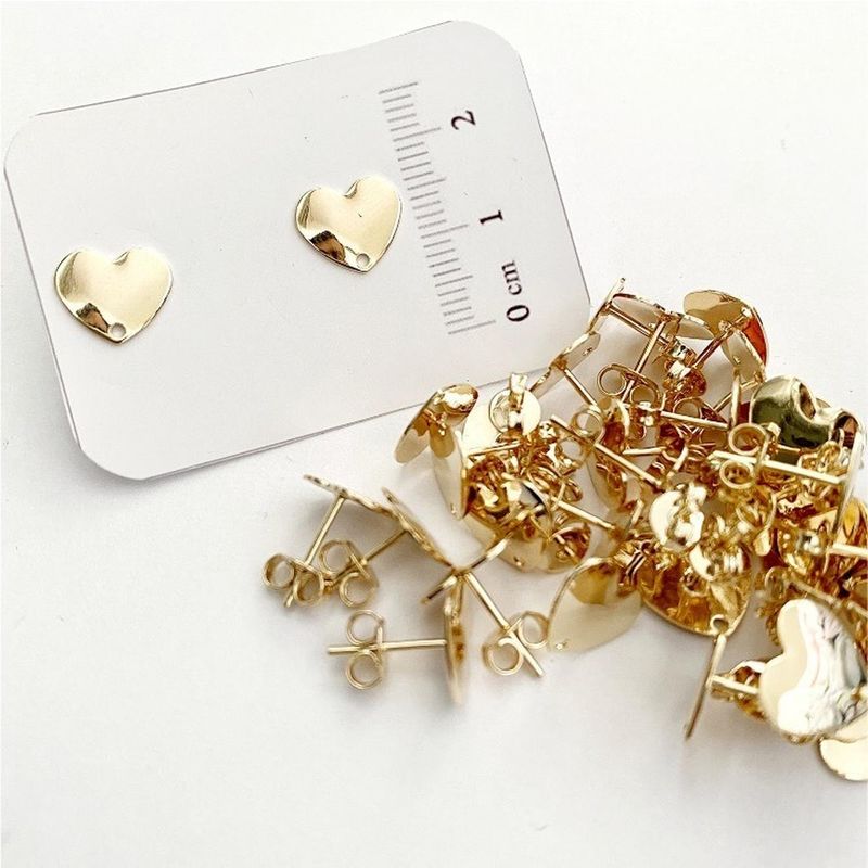 GENERICO - Set De 6 Pares De Bases De Aros Con Baño De Oro Modelos 6