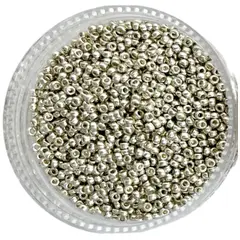 GENERICO - Rocallas Miyuki Duracoat 15/0 15gr - Plateado