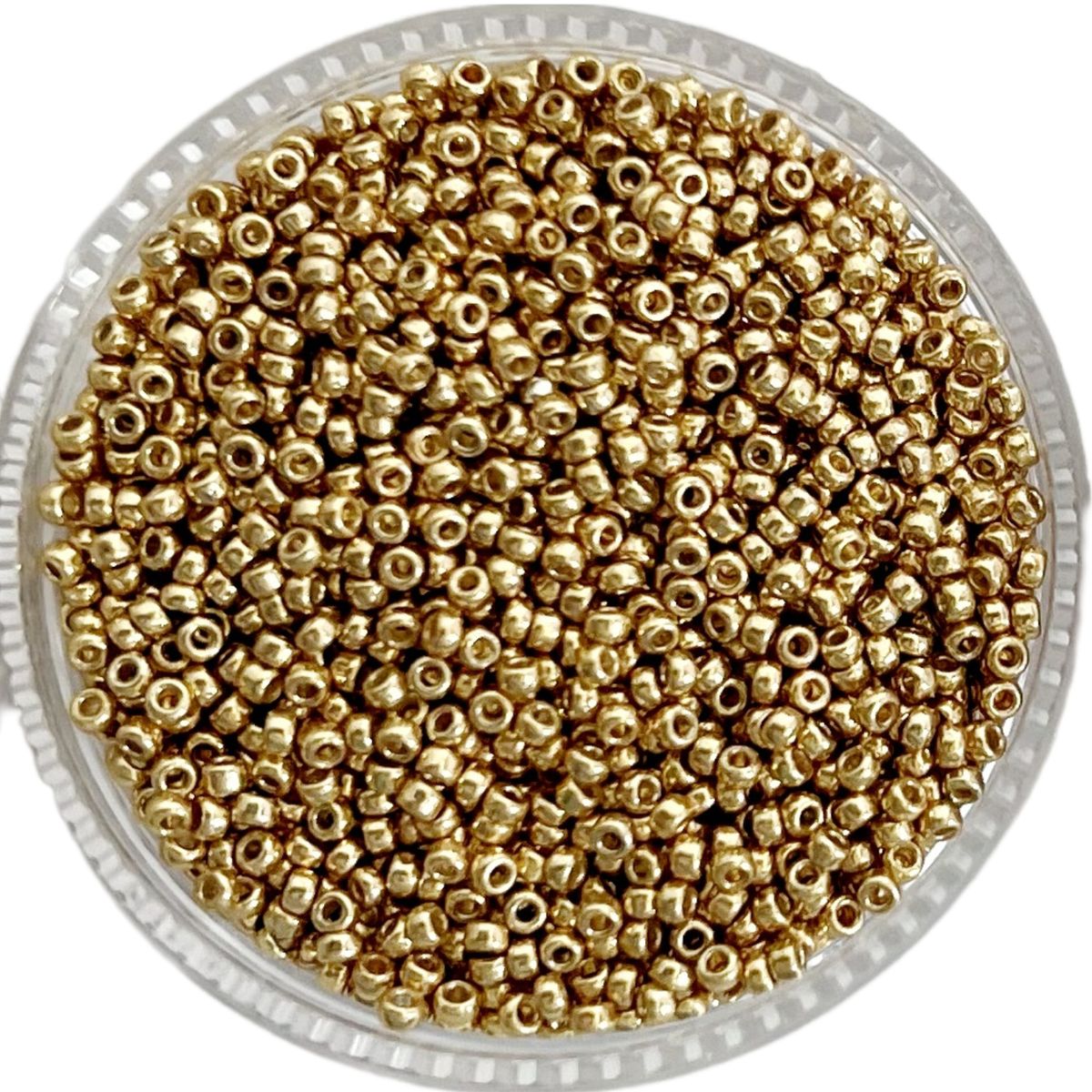 GENERICO - Rocallas Miyuki Duracoat 15/0 15gr - Dorado