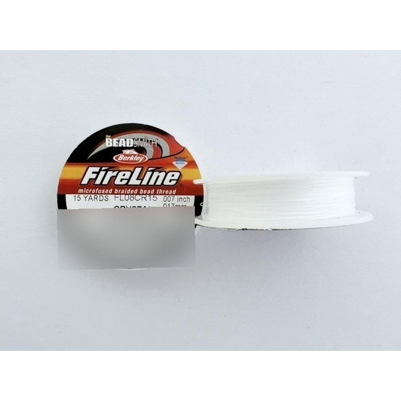GENERICO - Hilo Profesional Para Miyuki Fireline 15 Yardas. - Blanco