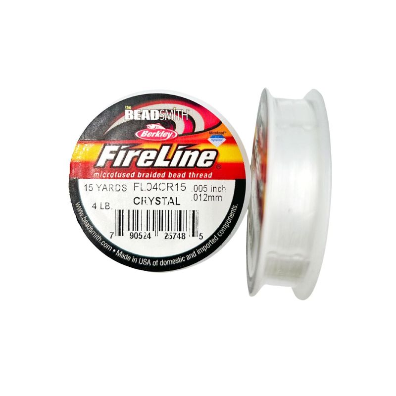 GENERICO - Hilo Profesional Para Miyuki Fireline 15 Yardas. - Blanco