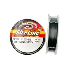 GENERICO - Hilo Profesional Para Miyuki Fireline 15 Yardas. - Gris oscuro