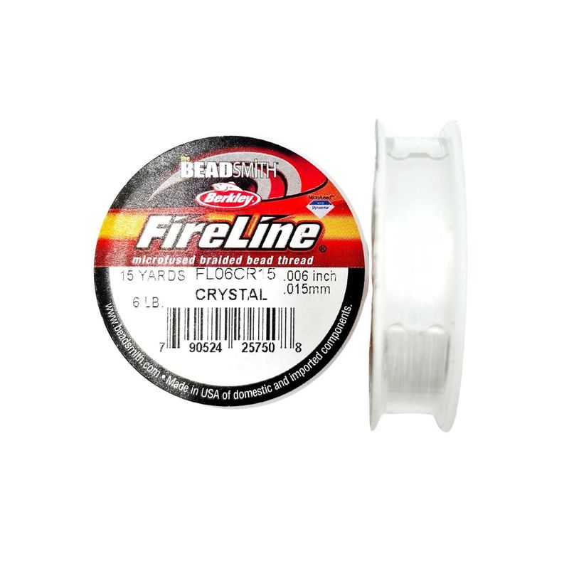 GENERICO - Hilo Profesional Para Miyuki Fireline 15 Yardas. - Blanco