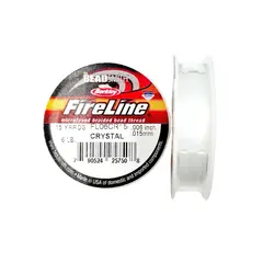 GENERICO - Hilo Profesional Para Miyuki Fireline 15 Yardas. - Blanco