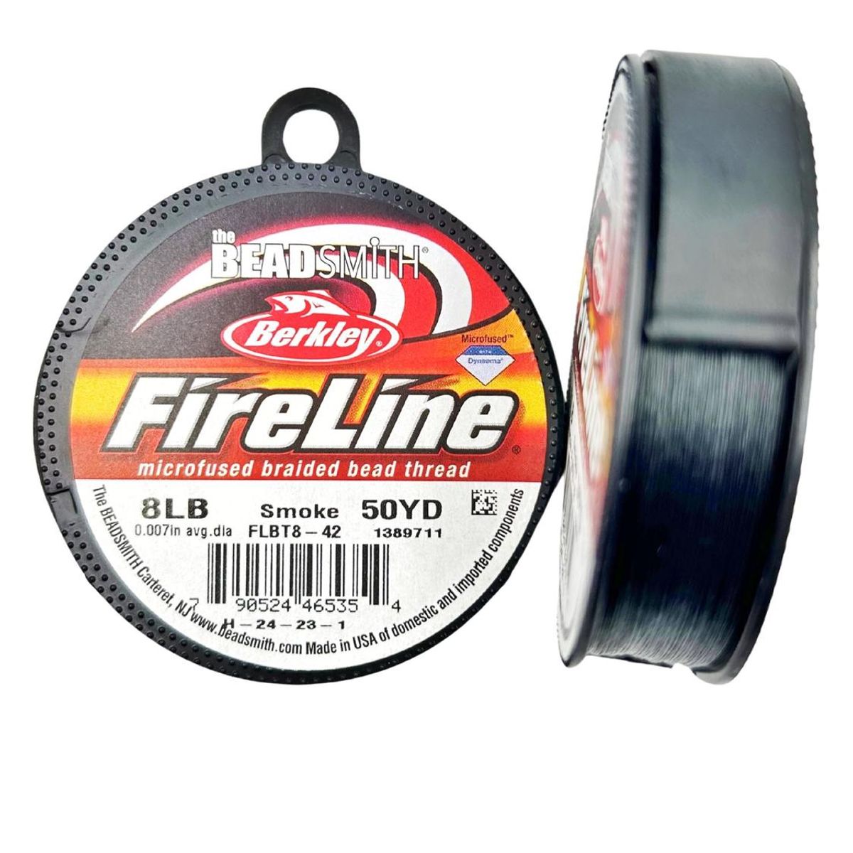 GENERICO - Hilo Profesional Para Miyuki Fireline De 50 Yardas - Gris oscuro