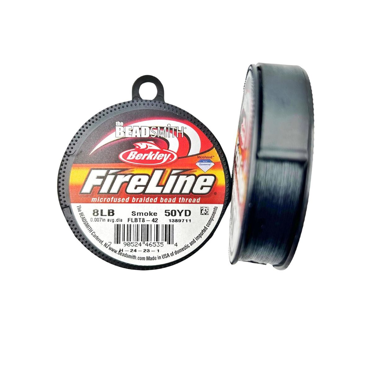 GENERICO - Hilo Profesional Para Miyuki Fireline De 50 Yardas - Gris oscuro