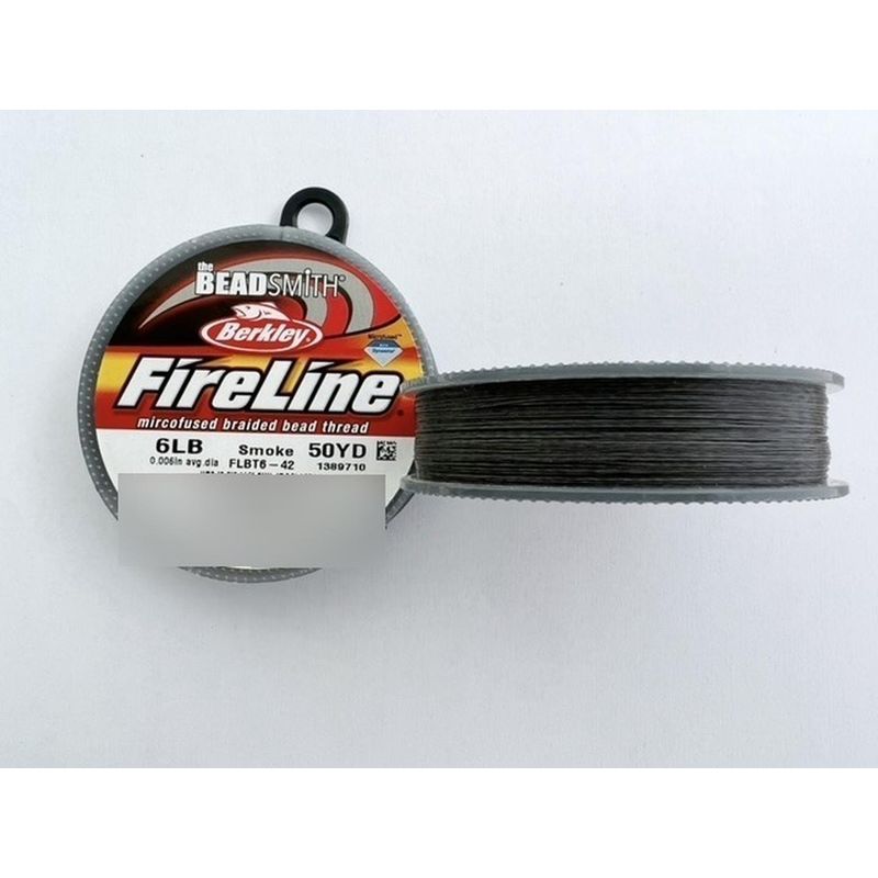GENERICO - Hilo Profesional Para Miyuki Fireline De 50 Yardas - Gris oscuro