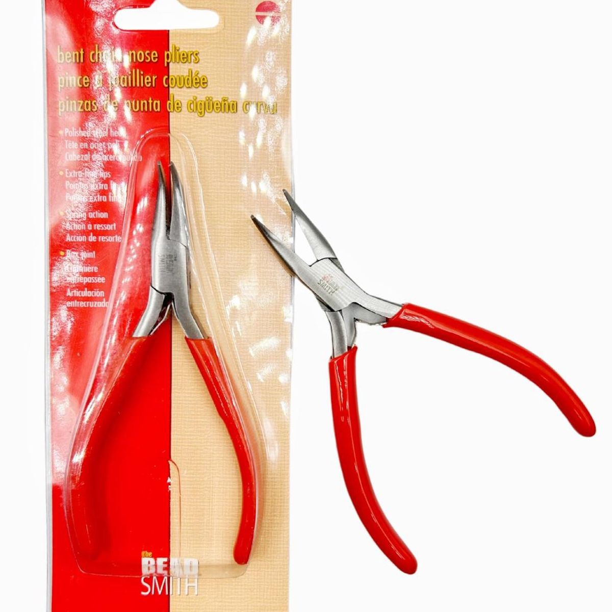 GENERICO - Pinza Para Bisutería Punta Curva Beadsmith Pl718