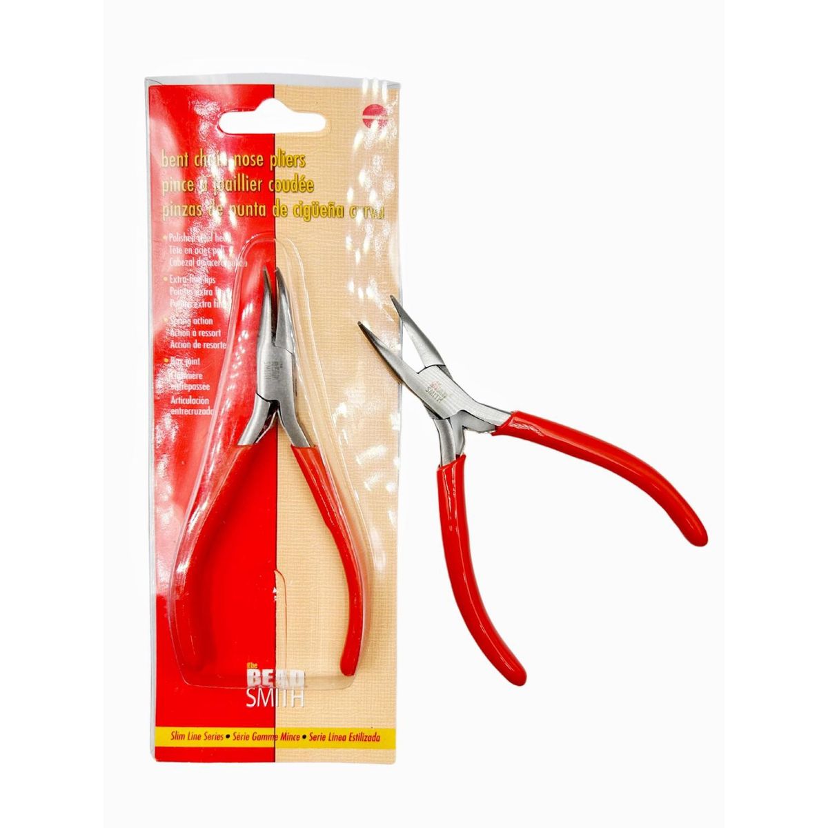 GENERICO - Pinza Para Bisutería Punta Curva Beadsmith Pl718