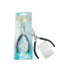 GENERICO - Pinza Silicón Punta Plana Beadsmith Pl566