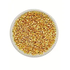 GENERICO - Delicas Miyuki Con Baño De Oro 11/0 3gr