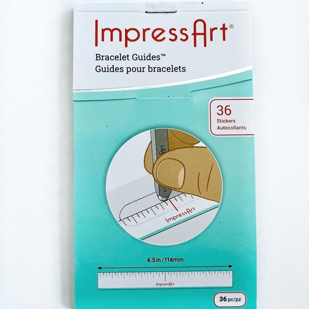 GENERICO - Guia De Sellos Para Pulseras 36 Sticker Impressart Sc21-book