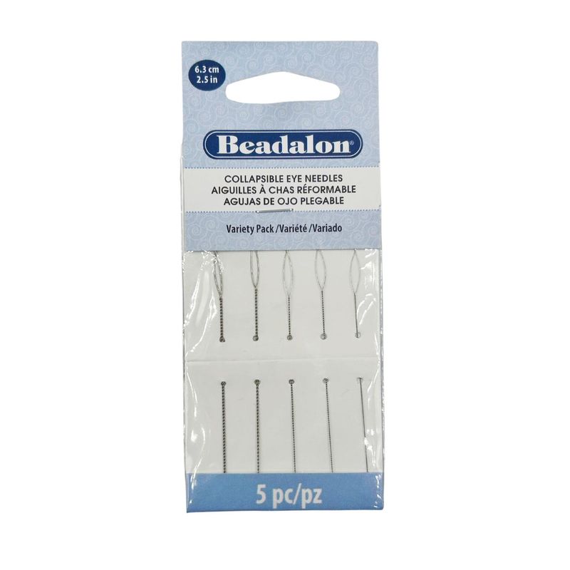 GENERICO - Agujas Especiales Para Hilar Beadalon 700k-120