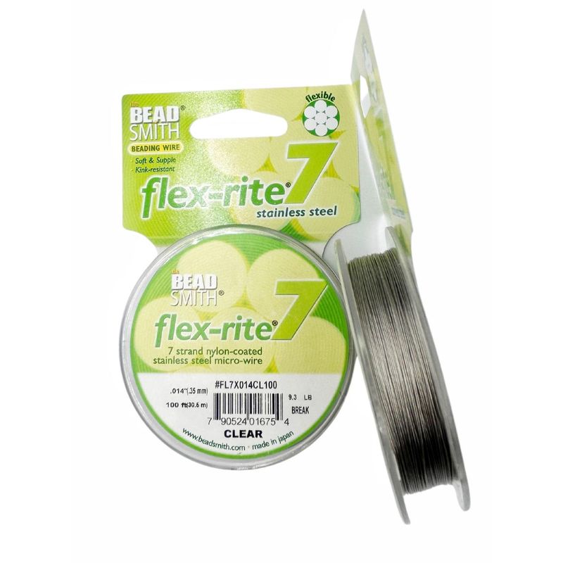 GENERICO - Hilo De Acero Para Piedras Flexrite 7 Hilos 30.5m - Plateado