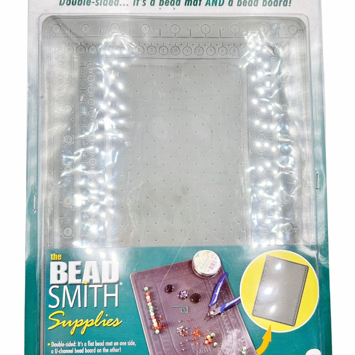 GENERICO - Alfombra Adhesiva De Cuentas Xl 8 X 12 Pulgadas Bms2