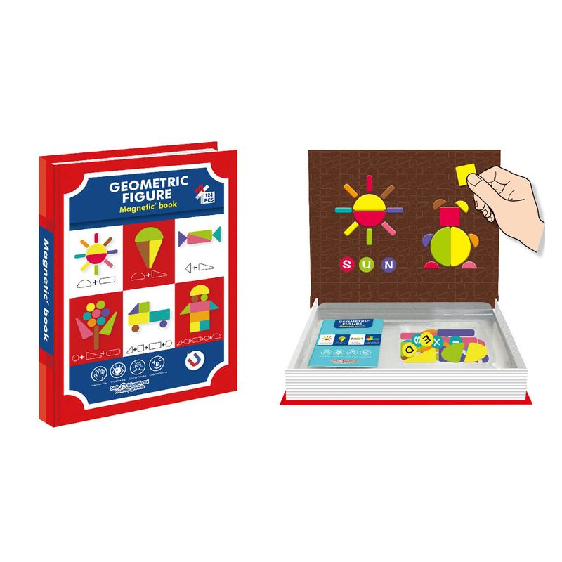 MAGNETICS - Puzzle Magnético Figuras Geométricas