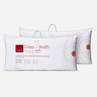 Set 2 Almohada Viscogel Copper Health King 40x90 cm