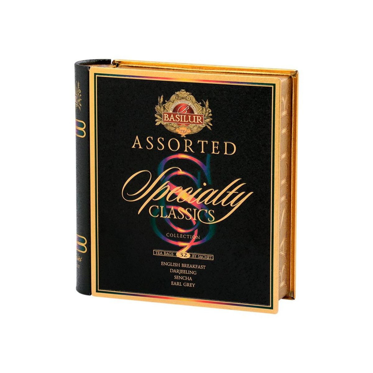 BASILUR - Libro Te Surtidos Clasicos 32 Bolsas - Basilur